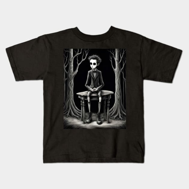 Silence 008 Kids T-Shirt by MountainTravel